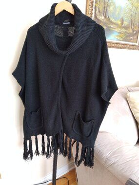 Elegant Classic Black Top, Steven Madden, One Size
